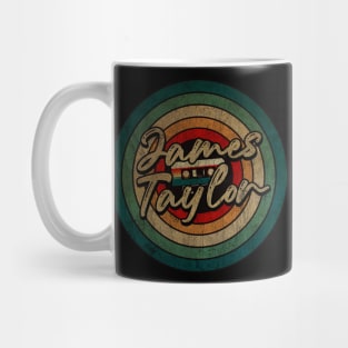 James Taylor -  Vintage Circle kaset Mug